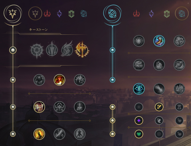 リー・シンのルーン例