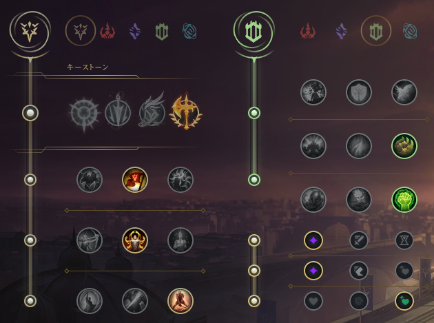 レネクトンのルーン例